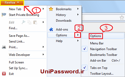 اموزش تنظیم IP  و Port در مرورگر فایرفاکس - پسورد دانشگاه ها